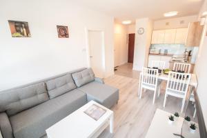 Kuchyňa alebo kuchynka v ubytovaní Apartamenty City Center - Zdrojowe