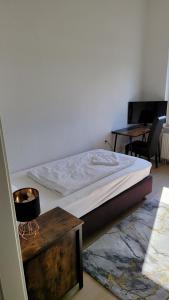 Letto o letti in una camera di Hotel Kronprinz