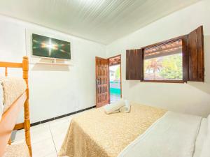 Postel nebo postele na pokoji v ubytování Pousada Marymar
