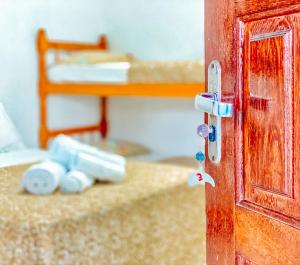Postel nebo postele na pokoji v ubytování Pousada Marymar