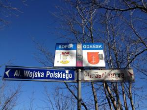 Certifikát, hodnocení, plakát nebo jiný dokument vystavený v ubytování Hostel Gdańsk Sun and Sea
