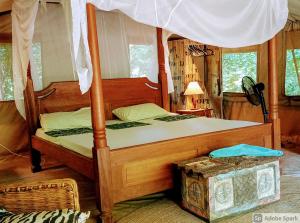 Letto o letti in una camera di Firefly Eco Retreat