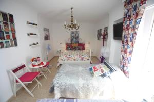 TV a/nebo společenská místnost v ubytování La Casa de La Abuela Rosy