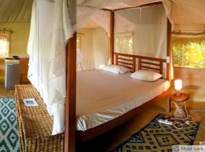 Letto o letti in una camera di Firefly Eco Retreat