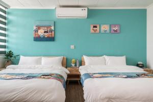 Voodi või voodid majutusasutuse Hibnb Guesthouse toas
