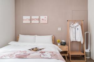 Voodi või voodid majutusasutuse Hibnb Guesthouse toas