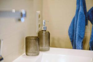 Koupelna v ubytování Ferienwohnung Radeberg