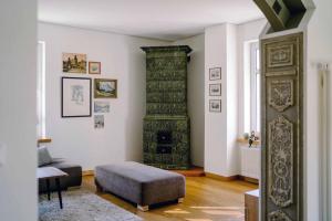 Posezení v ubytování Ferienwohnung Radeberg