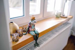 Nápoje v ubytování Ferienwohnung Radeberg