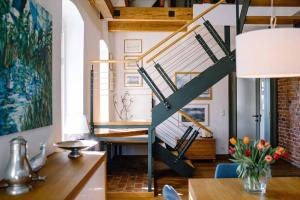 Posezení v ubytování Ferienwohnung Radeberg