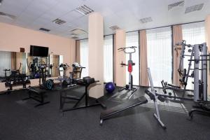 Fitness centrum a/nebo fitness zařízení v ubytování Galeon Residence & SPA