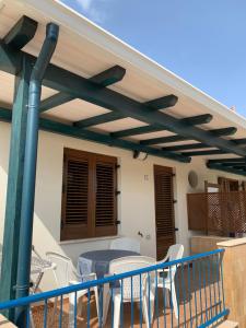 A balcony or terrace at Residence I Faraglioni