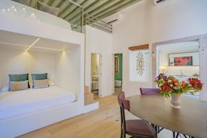 Posteľ alebo postele v izbe v ubytovaní Corte Rubbi 3 Deluxe Studio-Apartment