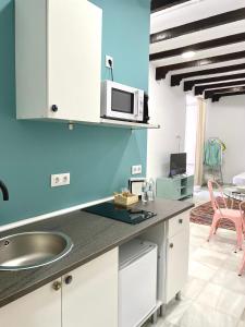 Apartamentos - Alameda tesisinde mutfak veya mini mutfak