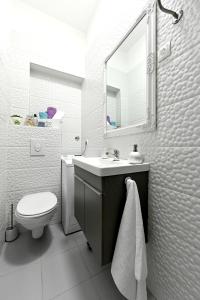 Koupelna v ubytování Studio apartman Sandra, Imotski