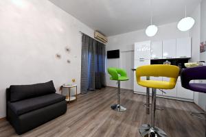 TV a/nebo společenská místnost v ubytování Studio apartman Sandra, Imotski