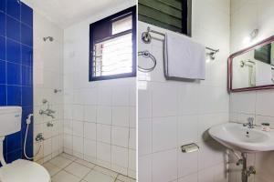 Koupelna v ubytování Hotel Shaurya + 29 fotografií