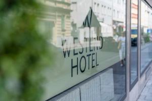 Certifikát, hodnocení, plakát nebo jiný dokument vystavený v ubytování Westend Hotel (non-smoking)