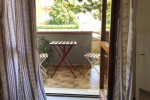 A balcony or terrace at La Magnolia