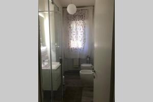 A bathroom at La Magnolia