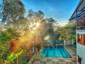 Bazén v ubytování Finca Hotel El Paraíso nebo v jeho okolí + 21 fotografií