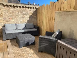 Posezení v ubytování OXXOTEL & Spa