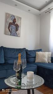 Χώρος καθιστικού στο Avala21 Titova vila Zlatibor