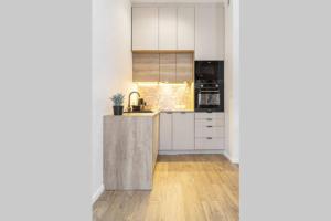 Kuchyňa alebo kuchynka v ubytovaní Apartament JK Toruń