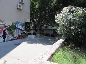 Zahrada ubytování Oasis hostel