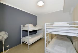 Poschodová posteľ alebo postele v izbe v ubytovaní DelMar 3