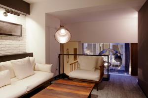 Posezení v ubytování Hotel Risveglio Akasaka