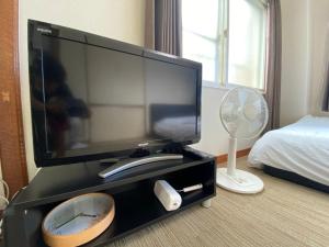 TV a/nebo společenská místnost v ubytování カプリス豊平公園305