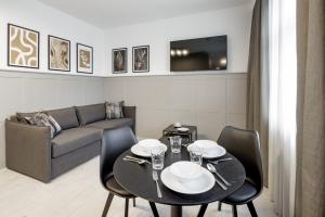 Posezení v ubytování Apartamenty L11, Limanowskiego