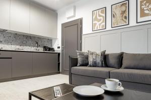 Posezení v ubytování Apartamenty L11, Limanowskiego
