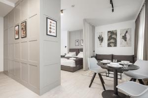 Posezení v ubytování Apartamenty L11, Limanowskiego