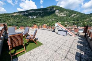 Nespecifikovaný výhled na hory nebo výhled na hory při pohledu z apartmánu
