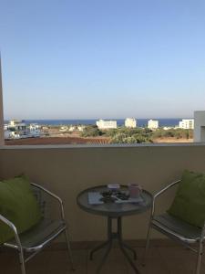 Balkón nebo terasa v ubytování Protaras, Janas apartment