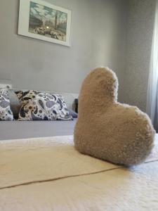 Postel nebo postele na pokoji v ubytování De paso