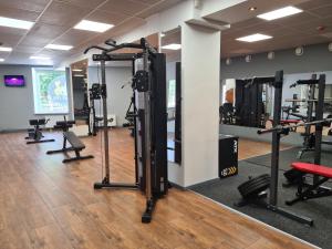 Fitness centrum a/nebo fitness zařízení v ubytování Latgale