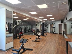 Fitness centrum a/nebo fitness zařízení v ubytování Latgale