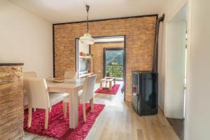 Istumisnurk majutusasutuses Apartments Vidik
