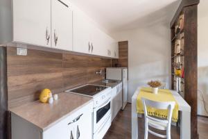 Köök või kööginurk majutusasutuses Apartments Vidik