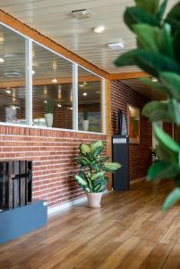Vstupní hala nebo recepce v ubytování Hotel Lynggaarden