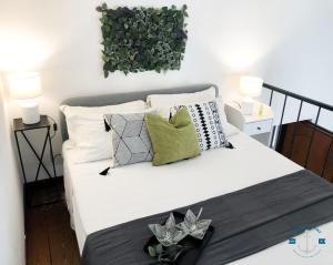 Postel nebo postele na pokoji v ubytování Appartamento Loft