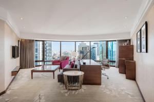 Posezení v ubytování InterContinental Shanghai Pudong by IHG