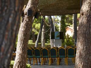 Zahrada ubytování Domotel Kastri