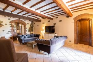 A television and/or entertainment centre at Villa Leone