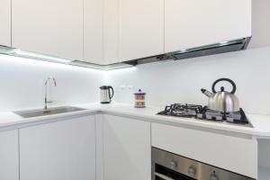 Kuchnia lub aneks kuchenny w obiekcie Venice Lido Wonderful Apartment with Terrace