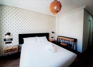 Posteľ alebo postele v izbe v ubytovaní Hotel Matilde by gaiarooms