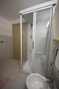 A bathroom at La Casa Della Volpe